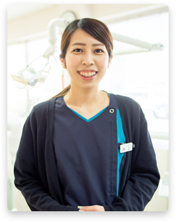 スタッフメッセージ: Fさん　20代/歯科衛生士（正社員）
